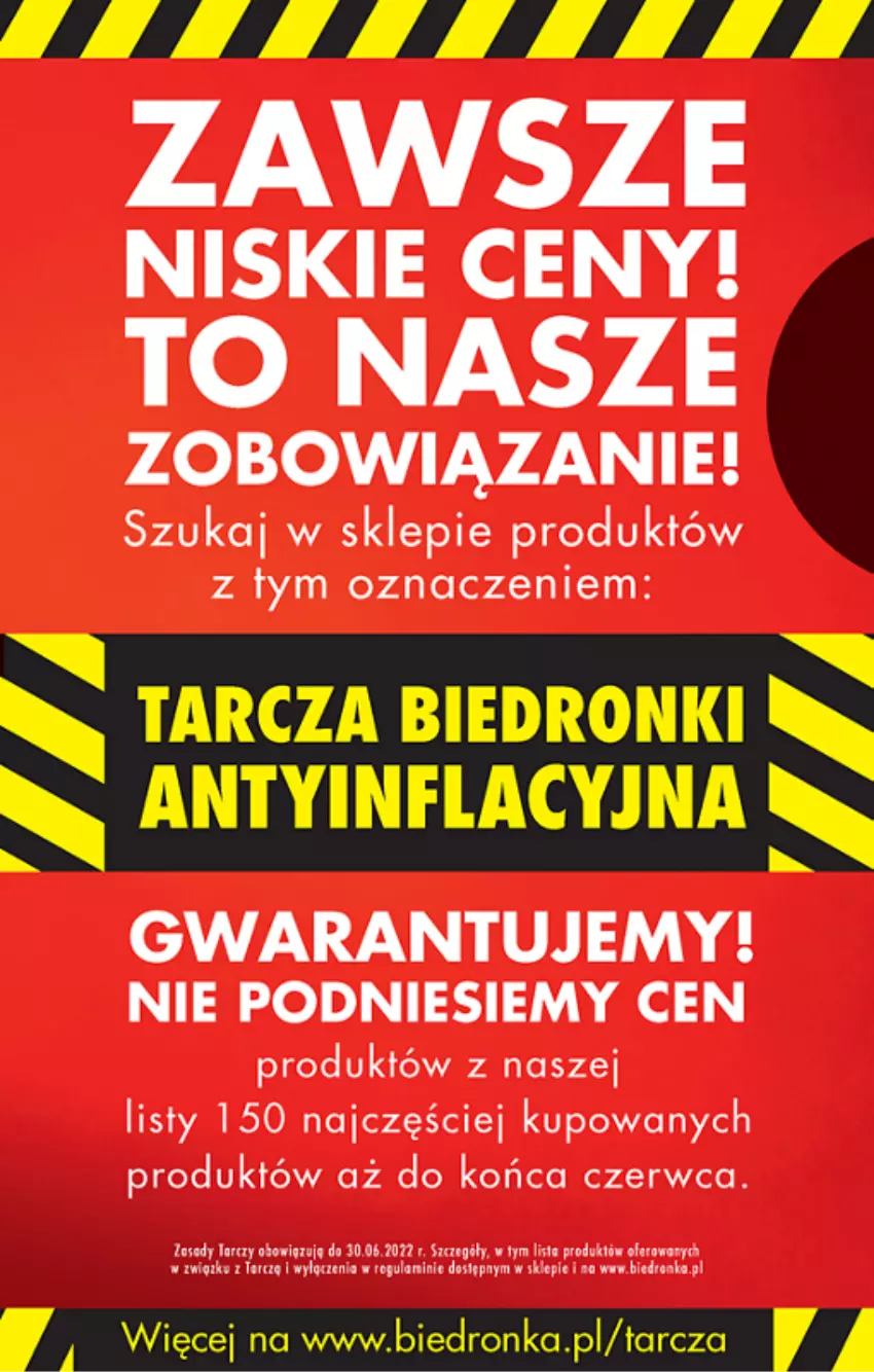 Gazetka promocyjna Biedronka - ważna 09.06 do 15.06.2022 - strona 3 - produkty: O nas