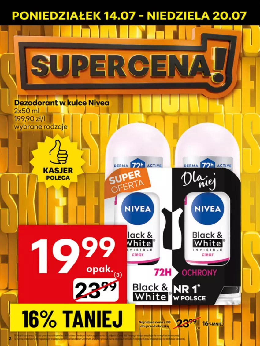 Gazetka promocyjna Delikatesy Centrum - Franczyza DC29 Poniedziałek - ważna 14.07 do 20.07.2025 - strona 2 - produkty: Lack