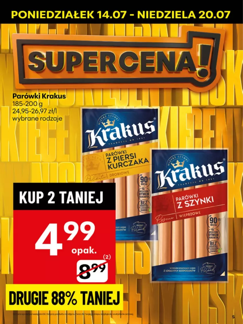 Gazetka promocyjna Delikatesy Centrum - Franczyza DC29 Poniedziałek - ważna 14.07 do 20.07.2025 - strona 5
