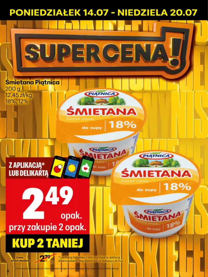Gazetka promocyjna Delikatesy Centrum - Franczyza DC29 Poniedziałek - ważna 14.07 do 20.07.2025 - strona 6
