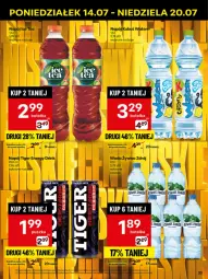 Gazetka promocyjna Delikatesy Centrum - Franczyza DC29 Poniedziałek - Gazetka - ważna od 20.07 do 20.07.2025 - strona 33 - produkty: Tiger, Woda, Napój