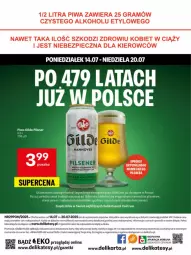 Gazetka promocyjna Delikatesy Centrum - Franczyza DC29 Poniedziałek - Gazetka - ważna od 20.07 do 20.07.2025 - strona 40 - produkty: Piwa, Piwo, Piec, Rum, JBL, Gin, Gra