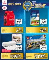 Gazetka promocyjna Selgros - Katalog Hity - Gazetka - ważna od 16.03 do 16.03.2022 - strona 4 - produkty: Pociąg pasażerski, Kucharek, Kołdra, Pociąg, Coca-Cola, Napoje, LEGO, Wełna, LEGO City, Klocki