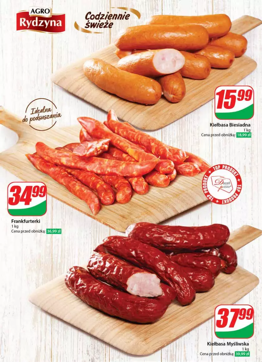 Gazetka promocyjna Dino - Gazetka 31 / 2024 - ważna 31.07 do 06.08.2024 - strona 28 - produkty: Frankfurterki, Kiełbasa, Kiełbasa biesiadna