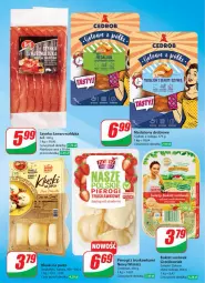 Gazetka promocyjna Dino - Gazetka 31 / 2024 - Gazetka - ważna od 06.08 do 06.08.2024 - strona 39 - produkty: Pierogi, Ser, Bell, Lion, Szynka, Bukiet, Kluski na parze, Szpinak, Fa