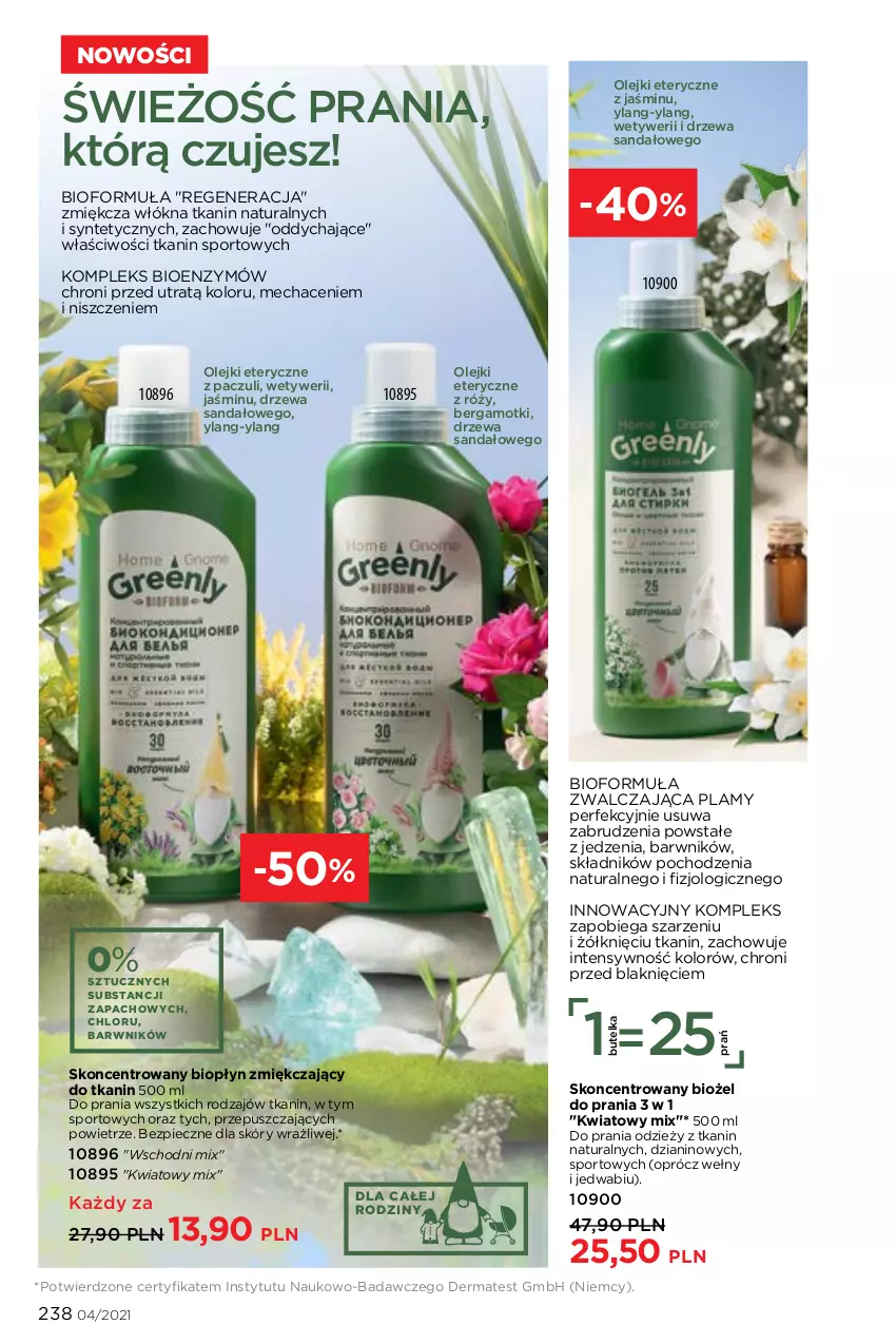 Gazetka promocyjna Faberlic - Gazetka - ważna 08.03 do 28.03.2021 - strona 238 - produkty: Olej, Piec, Por, Sandał, Sport