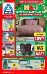 Gazetka promocyjna Aldi - Artykuły przemysłowe i tekstylia - Gazetka - ważna od 14.12 do 14.12.2024 - strona 1 - produkty: Zaparzacz, Pościel, Zaparzacz do kawy, Bateria, Zestaw sztućców, Lanki, Piżama, Fa