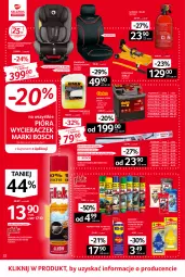 Gazetka promocyjna Selgros - Oferta przemysłowa - Gazetka - ważna od 14.06 do 14.06.2022 - strona 32 - produkty: Gra, Gaśnica, Fotelik samochodowy, Lion, WD-40, Fotelik, Bosch, Fotel, Akumulator