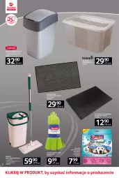 Gazetka promocyjna Selgros - Oferta przemysłowa - Gazetka - ważna od 14.06 do 14.06.2022 - strona 38 - produkty: Kosz na odpady, Mop, Wycieraczka, Kosz, Ręcznik, Wiadro