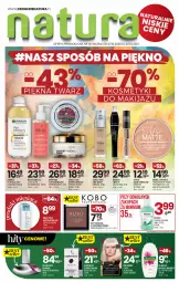 Gazetka promocyjna Drogerie Natura - Gazetka Drogerie Natura - Gazetka - ważna od 20.10 do 20.10.2021 - strona 1 - produkty: Woda perfumowana, Makijaż, Krem do twarzy, Palmolive, Tulipan, Miya Cosmetics, Płyn micelarny, Olejek do demakijażu, Calvin Klein, Catrice, Perfum, Pasta do zębów, Tran, Tusz, Perła, Płyn do płukania, Puder prasowany, Puder, Bourjois, Krem pod oczy, Garnier, Woda, Olej, Podkład, Farba do włosów, Fa