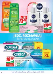 Gazetka promocyjna Dino - Gazetka 43 / 2024 - Gazetka - ważna od 29.10 do 29.10.2024 - strona 68 - produkty: Balsam po goleniu, Fructis, Corega, Leon, Nivea