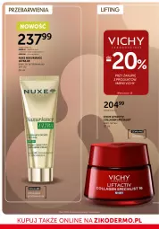 Gazetka promocyjna Ziko - Gazetka Ziko Dermo - Gazetka - ważna od 11.02 do 11.02.2026 - strona 14 - produkty: Krem na noc, Vichy, Nuxe