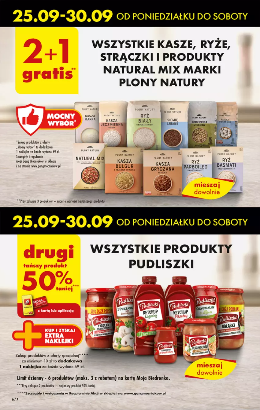 Gazetka promocyjna Biedronka - Od poniedzialku - ważna 25.09 do 30.09.2023 - strona 6 - produkty: Bulgur, Dron, Gry, Kasza, Klej, LG, Pudliszki, Ryż