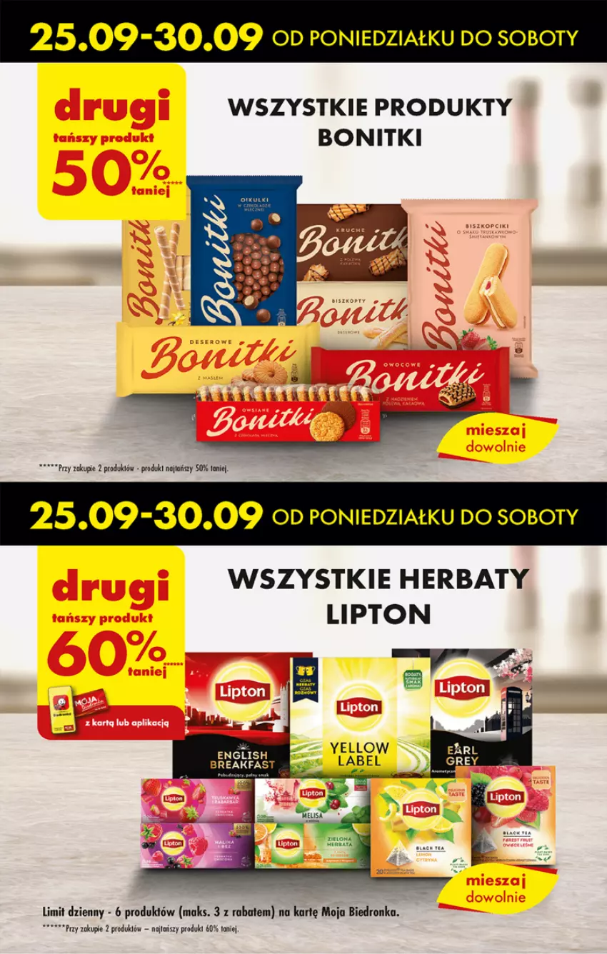 Gazetka promocyjna Biedronka - Od poniedzialku - ważna 25.09 do 30.09.2023 - strona 7 - produkty: Bonitki, Dron, Lipton