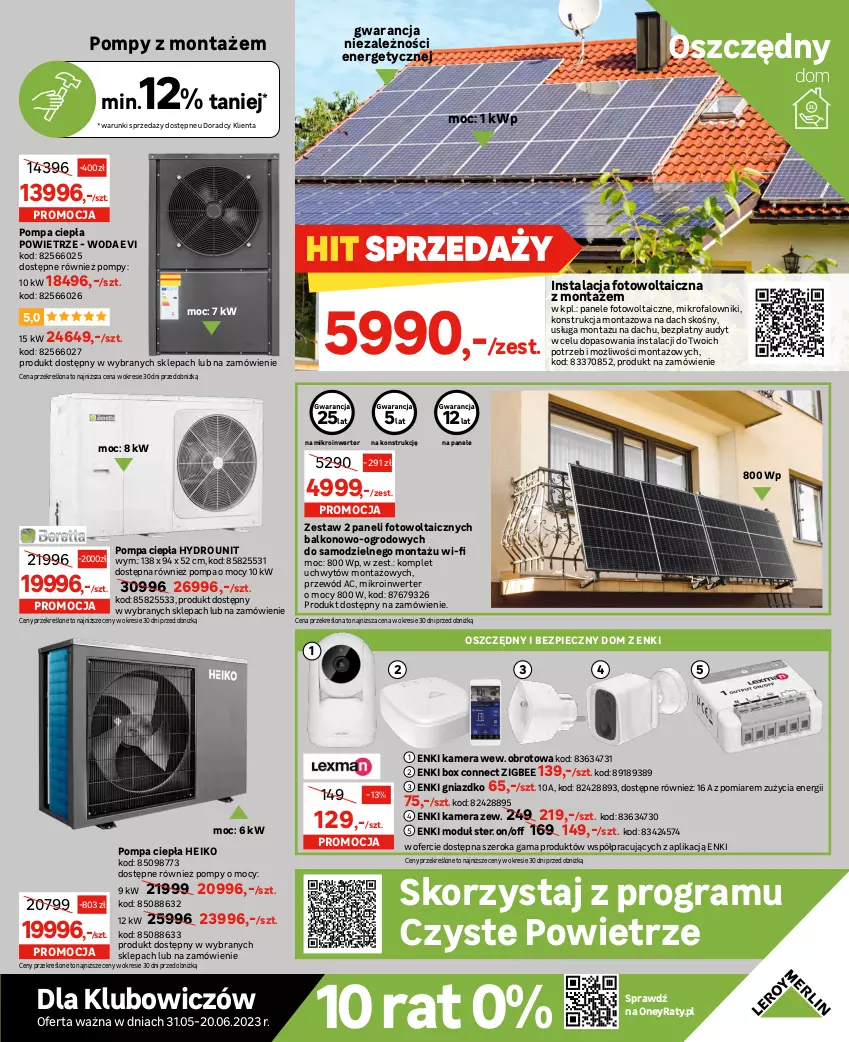 Gazetka promocyjna Leroy Merlin - Gazetka Leroy Merlin - ważna 31.05 do 20.06.2023 - strona 23 - produkty: Bateria, Bezpieczny dom, Celma, Cynk, Dźwig, Fa, Gra, Kamera, Kärcher, Kosz, Makita, Mieszadło, Młot, Młotowiertarka, Odkurzacz, Odkurzacz warsztatowy, Piec, Pilarka tarczowa, Przecinarka, Przewód, Regał, Regał metalowy, Szlifierka, Szlifierka kątowa, Tarka, Tran, Wiertarka, Wiertarkowkrętarka, Wkręt, Wkrętarka, Woda