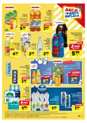 Gazetka promocyjna Carrefour - Gazetka Market - Gazetka - ważna od 06.05 do 06.05.2023 - strona 13 - produkty: Sok, 7up, Pepsi max, Mirinda, LANA, Pepsi, Tiger, Oranżada, Hellena, Slipy, Napój gazowany, Tymbark, Woda, Napój, Nestea, Nektar, Hortex