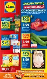 Gazetka promocyjna Lidl - GAZETKA - Gazetka - ważna od 25.06 do 25.06.2025 - strona 1 - produkty: Ser, Gra, Cukier, Kuchnia, Kaczka, Tusz, Pilos, Gouda, Jacobs, Nektar