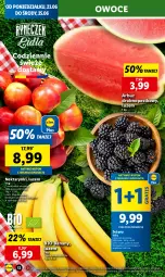 Gazetka promocyjna Lidl - GAZETKA - Gazetka - ważna od 25.06 do 25.06.2025 - strona 12 - produkty: Banany, Gra, Jeżyny, Owoce, Arbuz, Nektar
