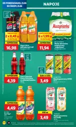 Gazetka promocyjna Lidl - GAZETKA - Gazetka - ważna od 25.06 do 25.06.2025 - strona 44 - produkty: Mus, 7up, Ice tea, Ananas, Mirinda, Coca-Cola, Napoje, Pepsi, Schweppes, Muszynianka, Napój gazowany, Tymbark, Limonka, Woda mineralna, Arbuz, Woda, Mango, Napój, Nestea, Magnez