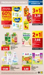 Gazetka promocyjna Lidl - GAZETKA - Gazetka - ważna od 25.06 do 25.06.2025 - strona 57 - produkty: Płyn do kąpieli, HiPP, Ryż, Mus, Gra, Kisiel, BoboVita, Chrupki, Wafle, Bebiko, Dzieci, Kubuś