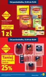 Gazetka promocyjna Lidl - Gazetka ważna od 13.04 do 15.04 - Gazetka - ważna od 15.04 do 15.04.2026 - strona 11 - produkty: Lipton