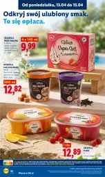 Gazetka promocyjna Lidl - Gazetka ważna od 13.04 do 15.04 - Gazetka - ważna od 15.04 do 15.04.2026 - strona 60 - produkty: Gra, Lody, Czekolada, Masło, Mango, Grafika, Masło orzechowe