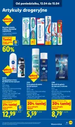 Gazetka promocyjna Lidl - Gazetka ważna od 13.04 do 15.04 - Gazetka - ważna od 15.04 do 15.04.2026 - strona 77 - produkty: Corega, Aquafresh, Antyperspirant, Sensodyne, Nivea