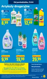 Gazetka promocyjna Lidl - Gazetka ważna od 13.04 do 15.04 - Gazetka - ważna od 15.04 do 15.04.2026 - strona 81 - produkty: Ludwik, Domestos, Por, Gra, Coccolino, Perfum, Portal, Laur, Płyn do płukania, Mola