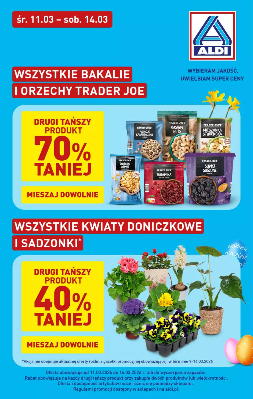 Gazetka promocyjna Aldi - Super ceny ALDI - ważna 11.03 do 14.03.2026 - strona 1 - produkty: BIC, Fa