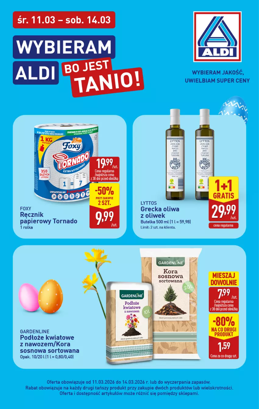 Gazetka promocyjna Aldi - Super ceny ALDI - ważna 11.03 do 14.03.2026 - strona 2 - produkty: Papier, Ręcznik, Sos