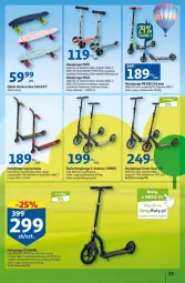 Gazetka promocyjna Auchan - Gazetka Radosny Dzień Dziecka Hipermarket Auchan - Gazetka - ważna od 31.05 do 31.05.2023 - strona 29 - produkty: Sok, Por, Noż, Mule, Deskorolka, Hulajnoga, Waga, Gala