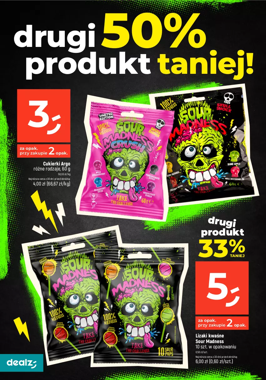 Gazetka promocyjna Dealz - MAKE A DEALZ - ważna 02.04 do 10.04.2024 - strona 2 - produkty: Baton, Cukier, Cukierki, Lizaki, Ser