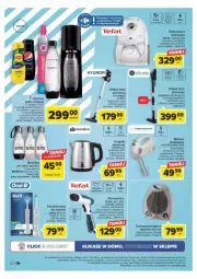 Gazetka promocyjna Carrefour - Gazetka - ważna od 02.12 do 02.12.2023 - strona 28 - produkty: Odkurzacz, Ser, Pepsi max, Ice tea, Mikser, Tefal, Pepsi, Termowentylator, Syrop, Parownica, Szczoteczka, Fa