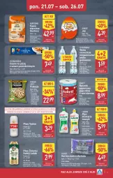 Gazetka promocyjna Aldi - Oferta weekendowa - Gazetka - ważna od 26.07 do 26.07.2025 - strona 3 - produkty: Piwa, Piwo, Pistacje, Ludwik, Sos, Gra, Do mycia naczyń, Papier, Kawa ziarnista, Kawa, Tyskie, Płyn do mycia naczyń, Ręcznik, Woda mineralna, Płyn do mycia, Woda, Cisowianka, Kinder