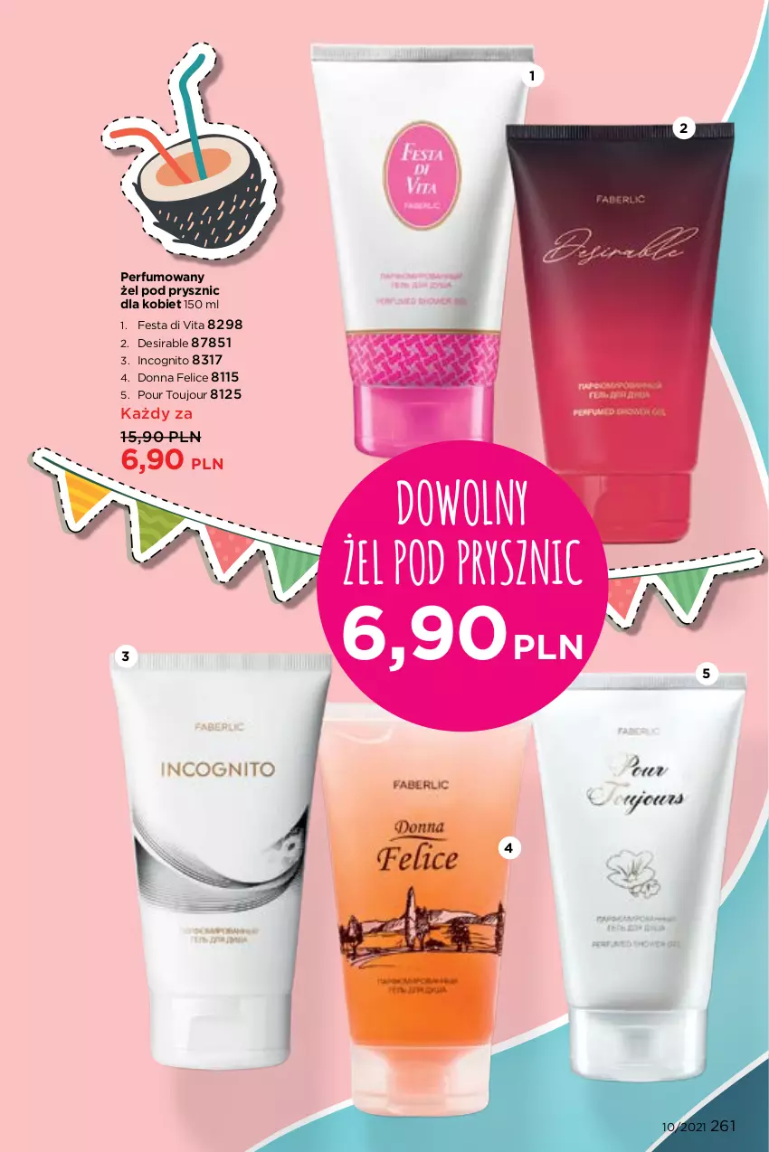 Gazetka promocyjna Faberlic - Gazetka - ważna 05.07 do 25.07.2021 - strona 261 - produkty: Perfum