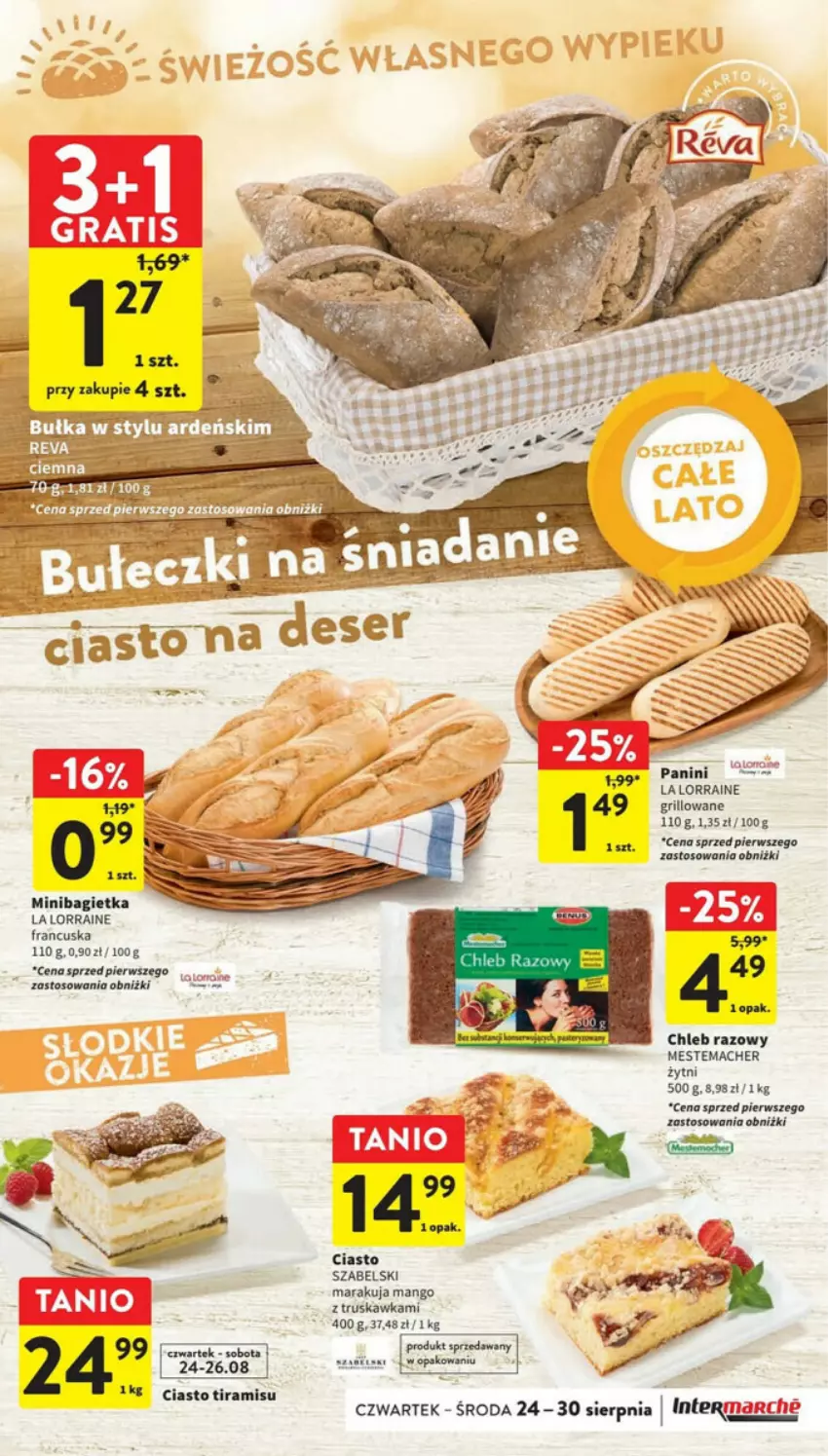 Gazetka promocyjna Intermarche - ważna 24.08 do 30.08.2023 - strona 7 - produkty: Bagietka, Chleb, Grill, Mango