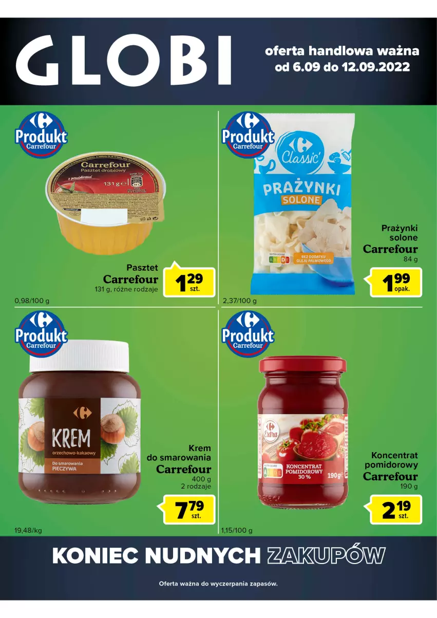 Gazetka promocyjna Carrefour - Gazetka Globi - ważna 06.09 do 12.09.2022 - strona 2 - produkty: Kakao