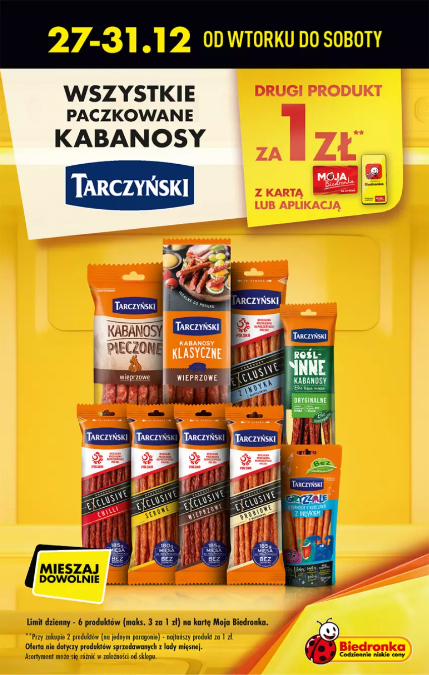 Gazetka promocyjna Biedronka - Gazetka - Biedronka.pl - ważna 26.12 do 31.12.2022 - strona 3 - produkty: Dron, Kabanos