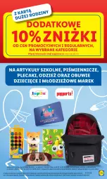 Gazetka promocyjna Lidl - GAZETKA - Gazetka - ważna od 03.08 do 03.08.2024 - strona 15 - produkty: Rama, Plecak, Obuwie, Dzieci