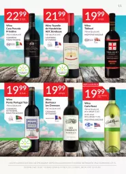 Gazetka promocyjna Stokrotka - Oferta alkoholowa - Gazetka - ważna od 25.05 do 25.05.2022 - strona 11 - produkty: Por, Wino, Carlo Rossi, Bordeaux