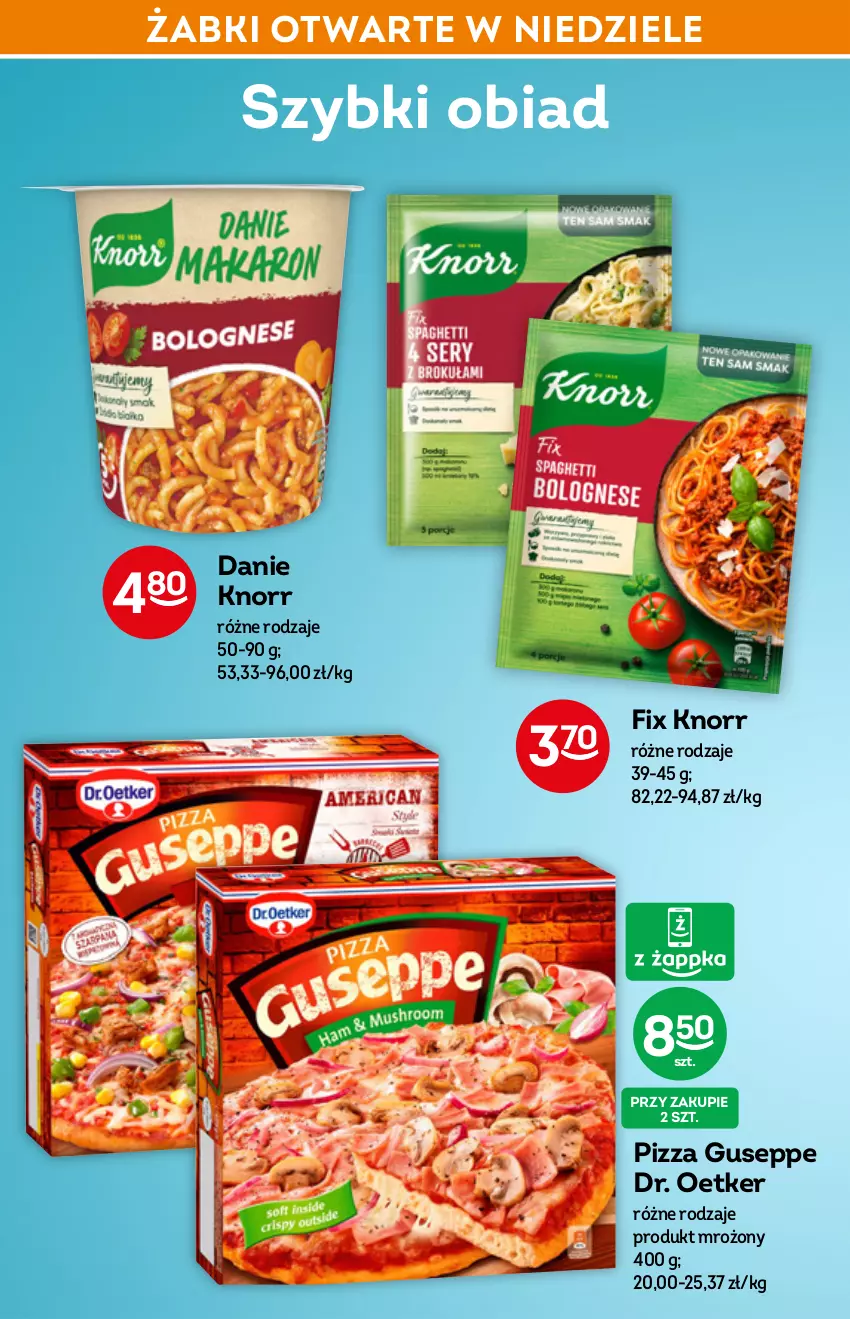 Gazetka promocyjna Żabka - ważna 16.03 do 22.03.2022 - strona 32 - produkty: Dr. Oetker, Knorr, Pizza