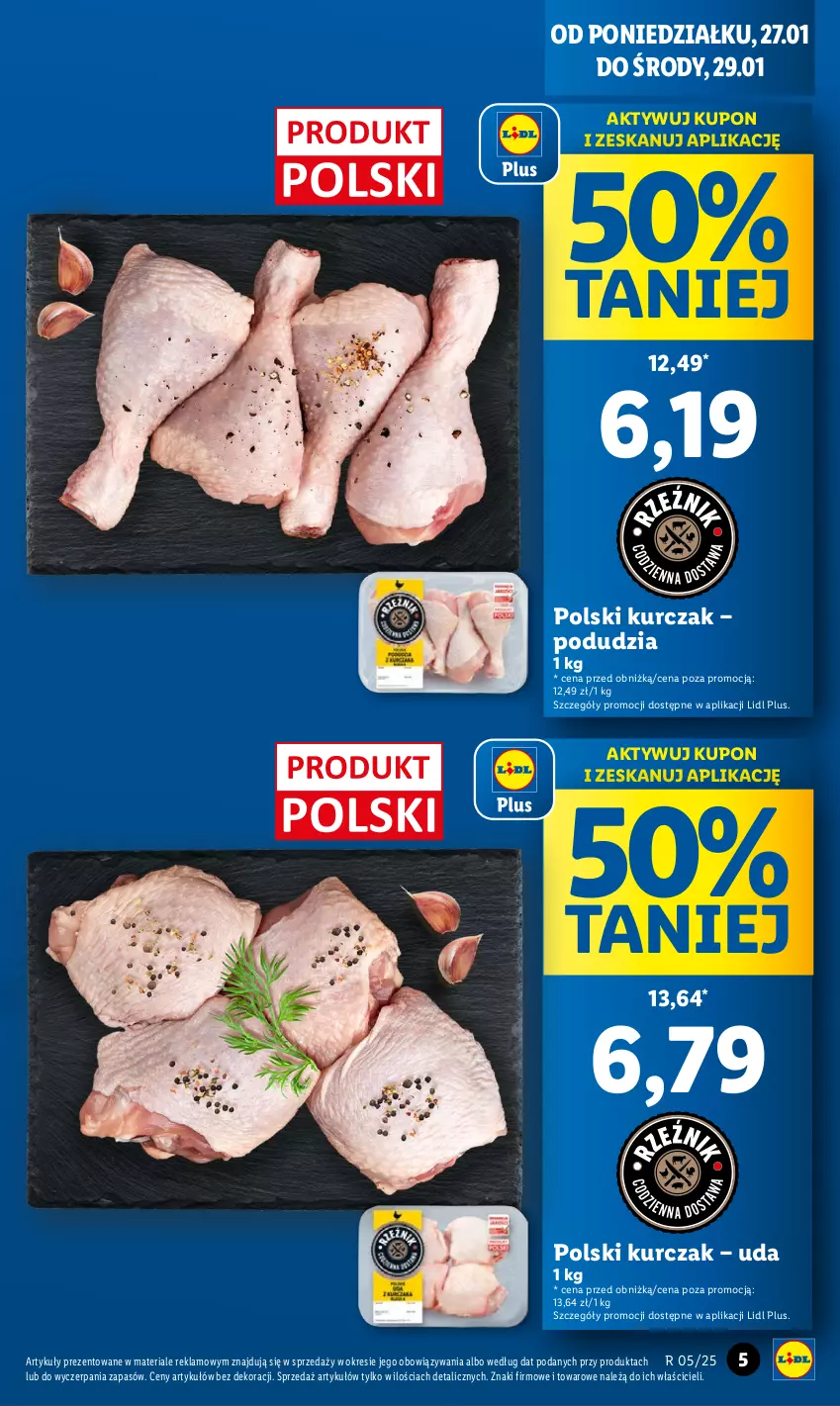 Gazetka promocyjna Lidl - GAZETKA - ważna 27.01 do 29.01.2025 - strona 5 - produkty: Kurczak