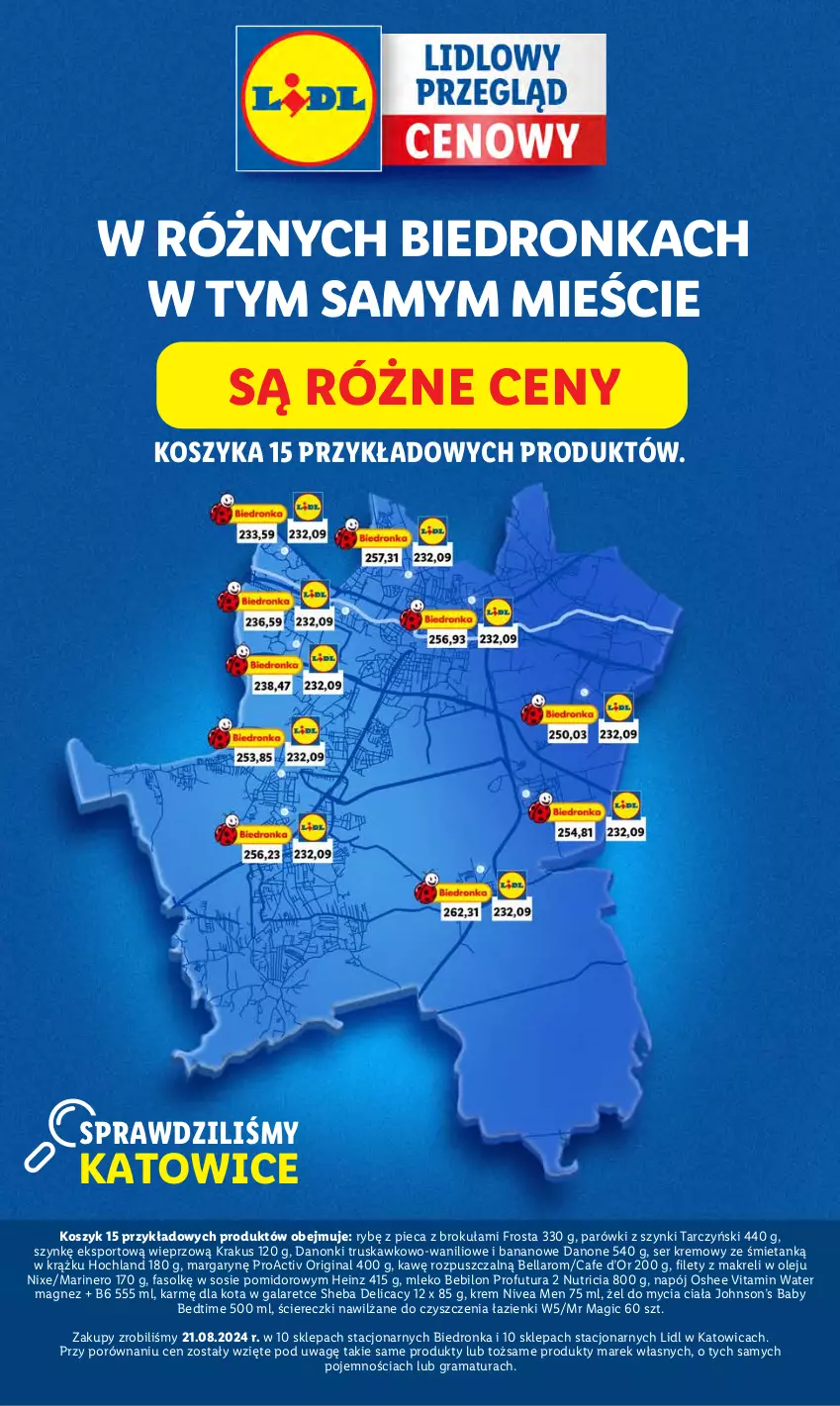 Gazetka promocyjna Lidl - GAZETKA - ważna 30.09 do 02.10.2024 - strona 4 - produkty: BEBILON, Bell, Bella, Danone, Danonki, Dron, Fa, Frosta, Gala, Gin, Gra, Heinz, Hochland, Kosz, Krakus, Magnez, Mleko, Mleko Bebilon, Napój, Nivea, Nivea Men, Olej, Oshee, Parówki, Parówki z szynki, Piec, Por, Rama, Ser, Sheba, Sos, Sport, Tarczyński