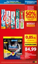 Gazetka promocyjna Lidl - GAZETKA - Gazetka - ważna od 02.10 do 02.10.2024 - strona 13 - produkty: Finish, Aquafresh, Tablet, Zmywarki, Tabletki do zmywarki