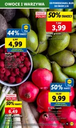 Gazetka promocyjna Lidl - GAZETKA - Gazetka - ważna od 02.10 do 02.10.2024 - strona 19 - produkty: Warzywa, Gra, Pietruszka, Granat, Gruszki, Maliny, Owoce