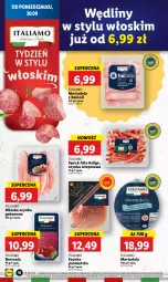 Gazetka promocyjna Lidl - GAZETKA - Gazetka - ważna od 02.10 do 02.10.2024 - strona 22 - produkty: Szynka wieprzowa, Bresaola, Szynka