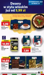 Gazetka promocyjna Lidl - GAZETKA - Gazetka - ważna od 02.10 do 02.10.2024 - strona 25 - produkty: Ser, Gra, Krem pistacjowy, Mascarpone, Sante, Deser, Kakao