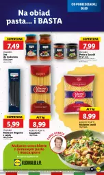 Gazetka promocyjna Lidl - GAZETKA - Gazetka - ważna od 02.10 do 02.10.2024 - strona 31 - produkty: Makaron, Sos, Migdały, Czosnek, Mascarpone, Pesto, Spaghetti, Bazyl, Sos do makaronu, Bazylia, Suszone pomidory, Pomidory