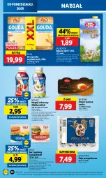 Gazetka promocyjna Lidl - GAZETKA - Gazetka - ważna od 02.10 do 02.10.2024 - strona 42 - produkty: Ser topiony, Cheddar, Top, Ser, Panna cotta, Müllermilch, Jaja, Mlekovita, Pilos, Müller, Napój mleczny, Deser, Gouda, Napój, Mleko