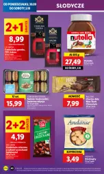 Gazetka promocyjna Lidl - GAZETKA - Gazetka - ważna od 02.10 do 02.10.2024 - strona 46 - produkty: Makaron, Ciastka, Nutella, Ser, Gra, Czekolada mleczna, Czekolada, Czekolada gorzka, Limonka, Alcon, Kakao, Biszkopty, Kokos